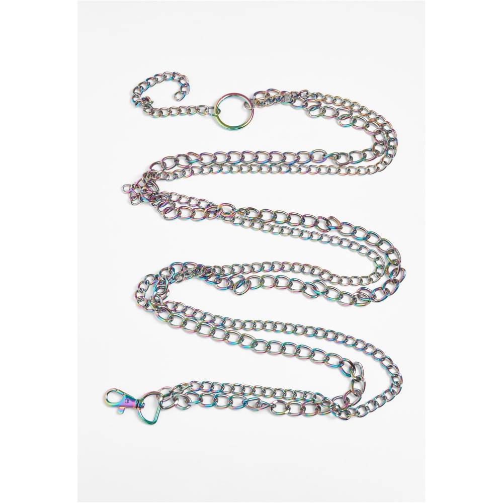 Urban Classics - Holographic Chain holographic Belt - Multicolours